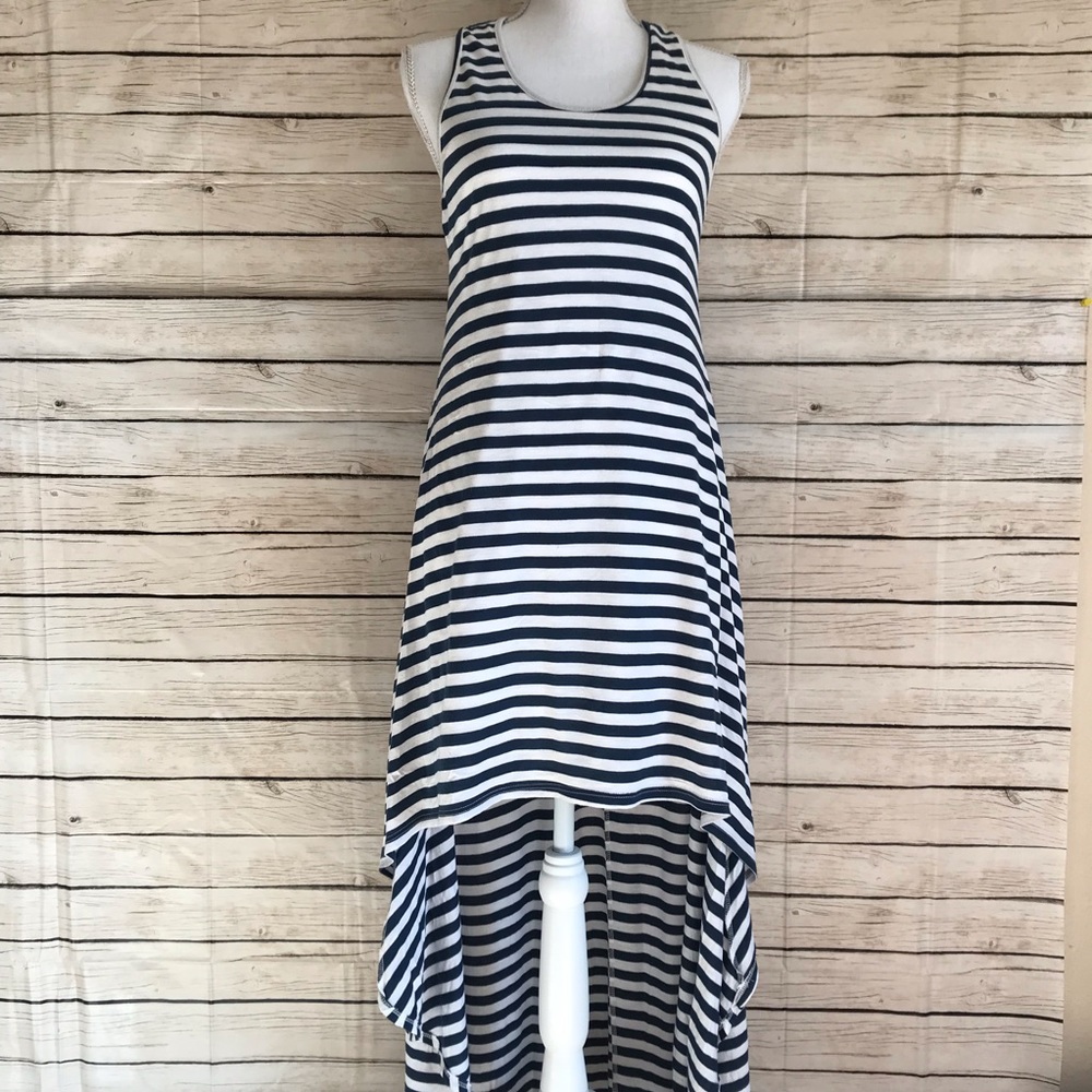 Forever 21 High-Lo Striped Summer Dress